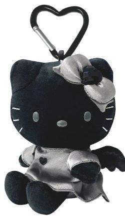 三丽鸥NIC Kitty 黑色侧坐挂件