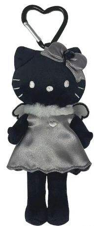 三丽鸥NIC 黑脸长腿hellokitty挂件