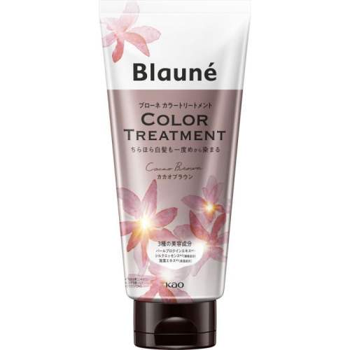 【代买】花王blaune彩色染发护发素樱花粉/橄榄亚麻 180g