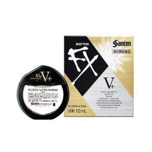 参天FX 金色V+眼药水 清凉度5+  12ml