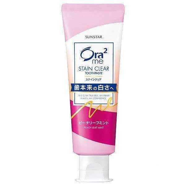 ora2皓乐齿果味牙膏去黄去口臭亮白含氟  仙桃薄荷味