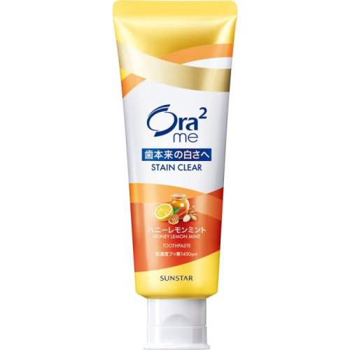 ora2皓乐齿果味牙膏去黄去口臭亮白含氟 青柠薄荷味
