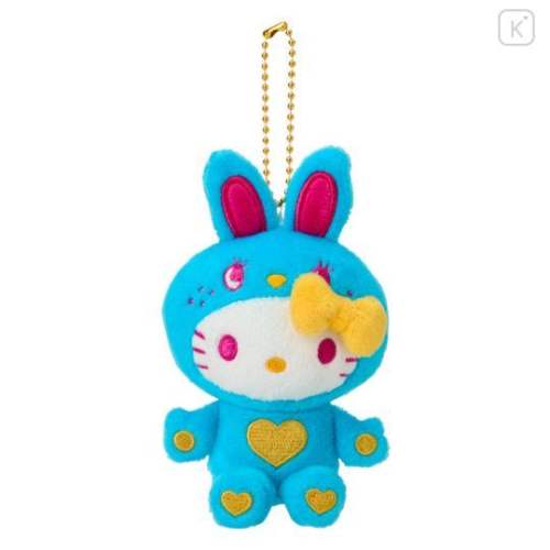 hello kitty 三丽鸥 50周年展限定小兔子兔头kitty挂件