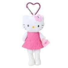 Hello Kitty 三丽鸥 新款长腿天使JK制服系列毛绒玩具钥匙扣少女心包包挂饰