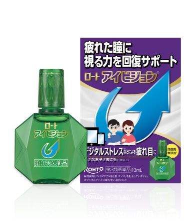 ROHTO 乐敦 青少年用维生素B12眼疲劳模糊瘙痒眼药水滴眼液 13ml