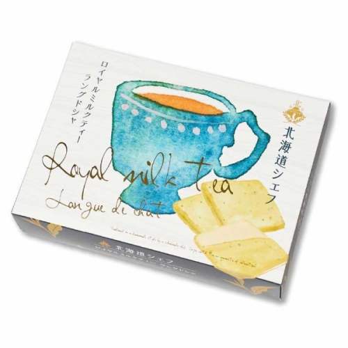 北海道皇家红茶奶茶夹心饼干 10枚