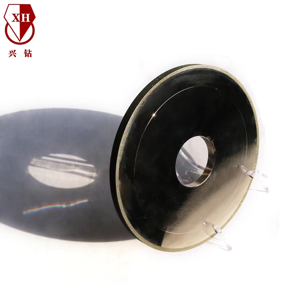 Φ 200 parallel electroplated diamond grinding wheel for grinding hard materials