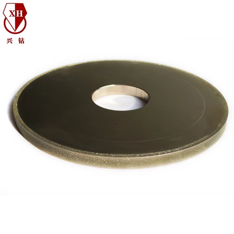 Φ 200 parallel electroplated diamond grinding wheel for grinding hard materials