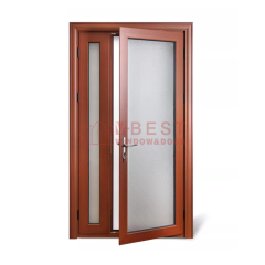 Aluminum Swing Door 45# Single And Double Opened Design