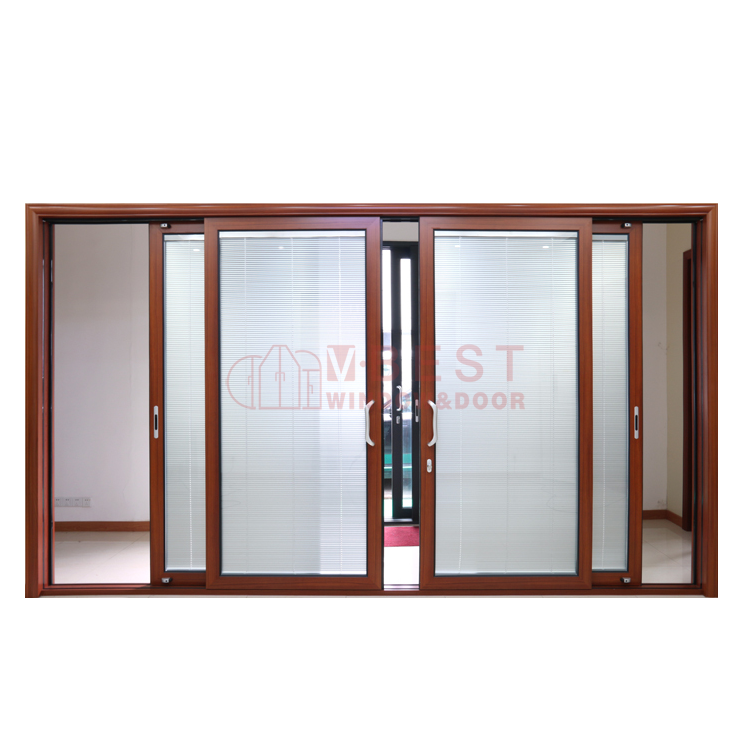 Aluminum Sliding Door 2 Rails And 3 Rails Design