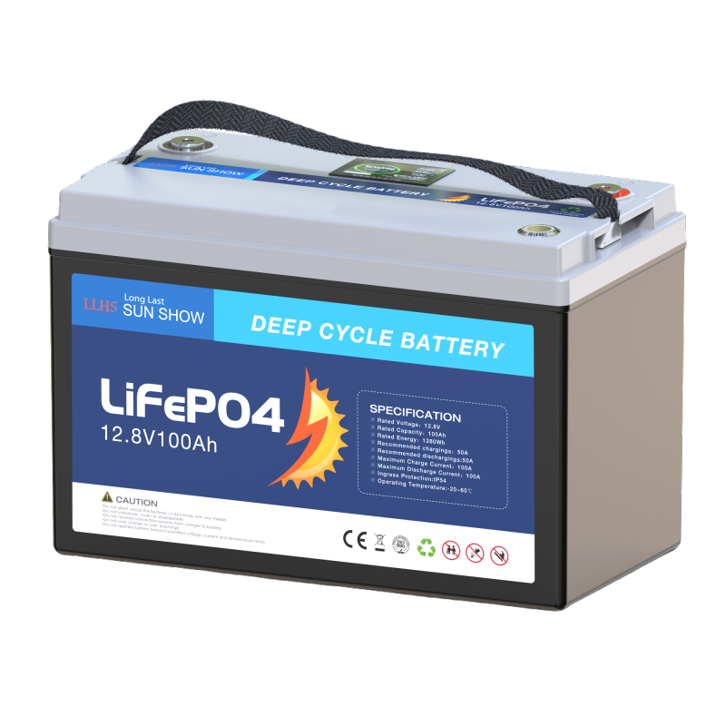 Long Last Sun Show LiFePO4 Battery 12.8V100AH