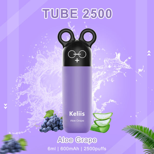 TUBE3000 Puffs Keliis vape Fruit Flavor Disposable Vape Electronic Cigarette Cute
