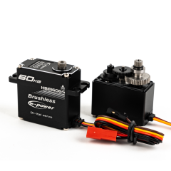 60KG High voltage Brushless Servo