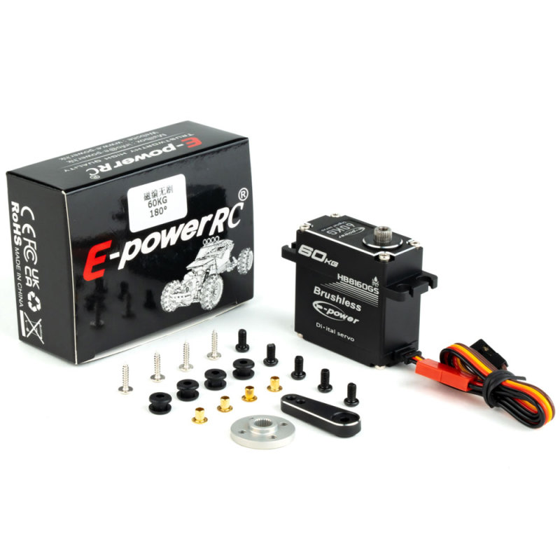 60KG High voltage Brushless Servo