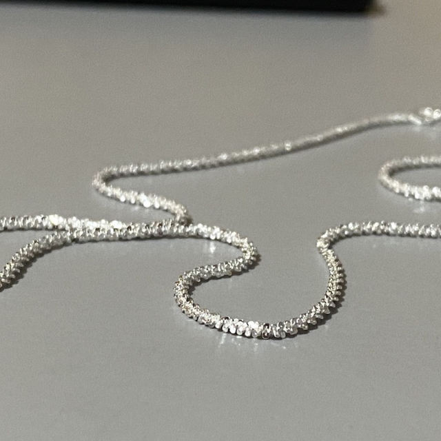 s925 Silver shimmering necklace