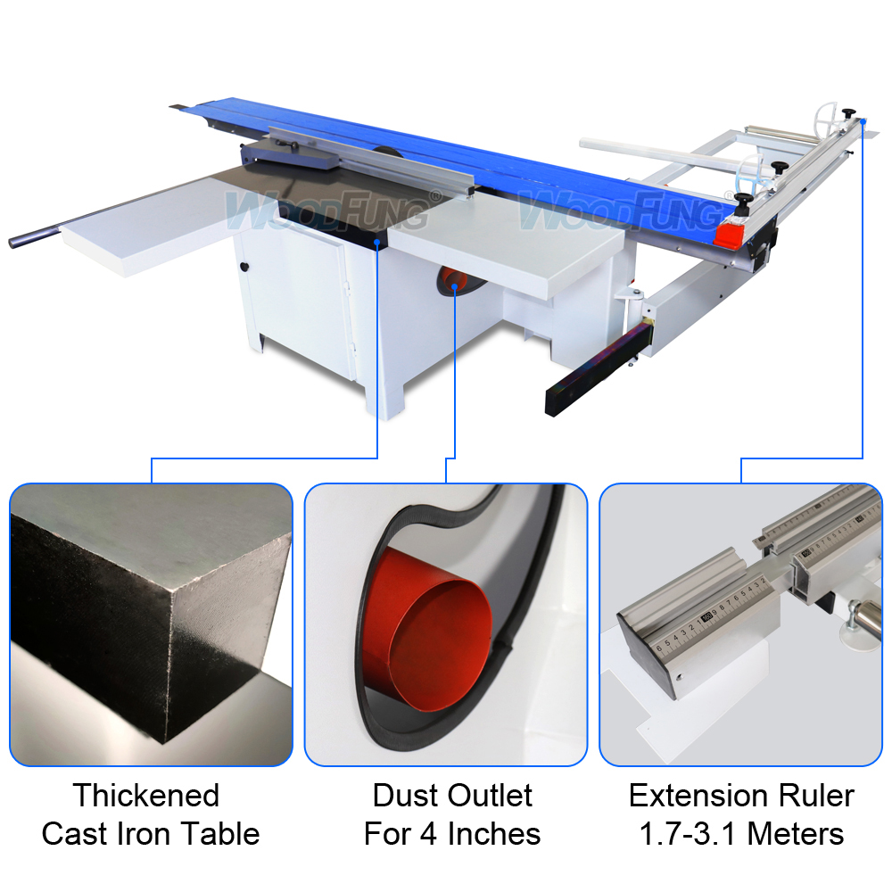 MJ-6138 panel saw machine with 45degree china factory