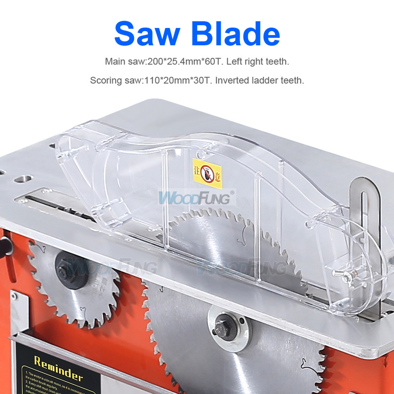 MJ-09D automatically lift Brushless&dust-free mini saw