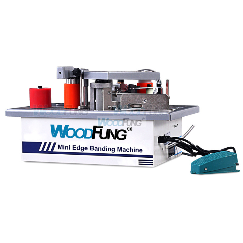 MY-07B Mini Woodworking Edge Banding Machine PVC/ABS/Melamine Used With Sliding Table Saw Curve/Straight Edge Bander