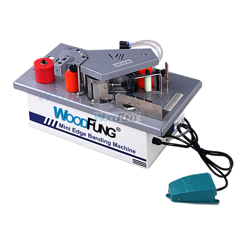 MY-07B Mini Woodworking Edge Banding Machine PVC/ABS/Melamine Used With Sliding Table Saw Curve/Straight Edge Bander