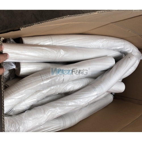 Extension pipe Woodworking vacuum cleaner hose mobile vacuum cleaner air duct engraving machine air duct woodworking dust collector air duct transparent tube