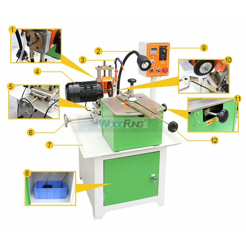 JR-870 Saw Blade Grinding machine