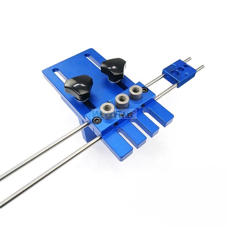 Pocket Hole Jig Kit system Drive Adapter For Woodworking Angle Drilling Holes Guide Wood Tools
