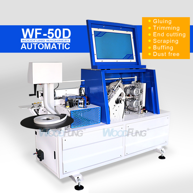 WF-50D All in one woodworking edge banding machine