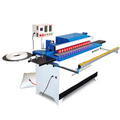 MY-07C Mini Automatic Edge Banding Machine Gluing Trimming End Cutting Buffing Dust Collection Straight MDF Automatic Feeding Edge Bander