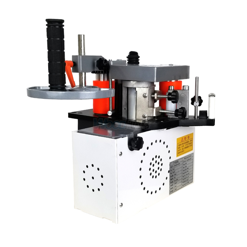 WF-102B Movable Edge Banding Machine For Straight Curve MDF Boards PVC ABS Manual Egde bander