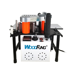 WF-102B Movable Edge Banding Machine For Straight Curve MDF Boards PVC ABS Manual Egde bander