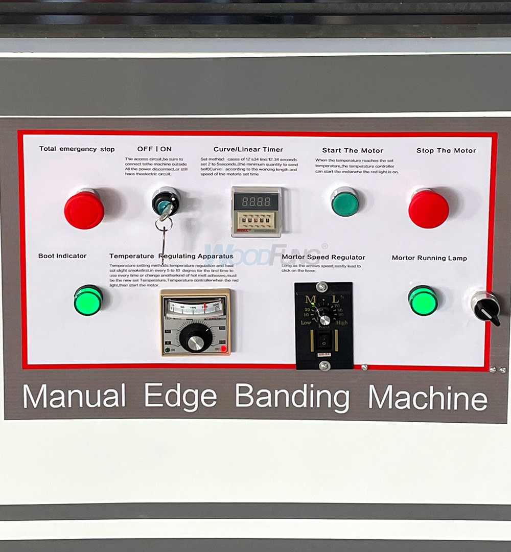 MY-08C 45 Degree Edge Banding Machine Manual Stright Curve Bevel Edge Bander