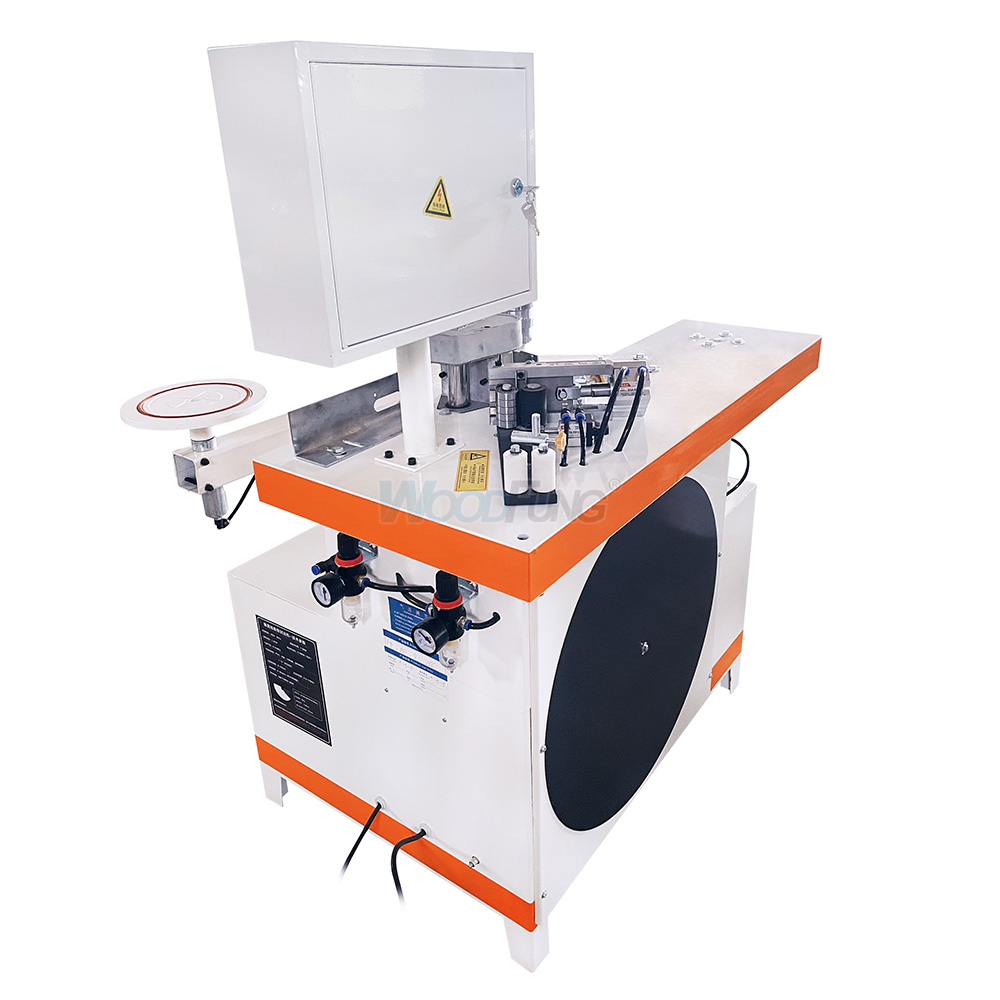 MY-98S Folding Arm Edge Banding Machine Straight Arc Curve Shape Panels Manual Edge Bander