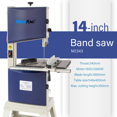 Sierra de cinta MJ343 de 14 pulgadas y 350 mm