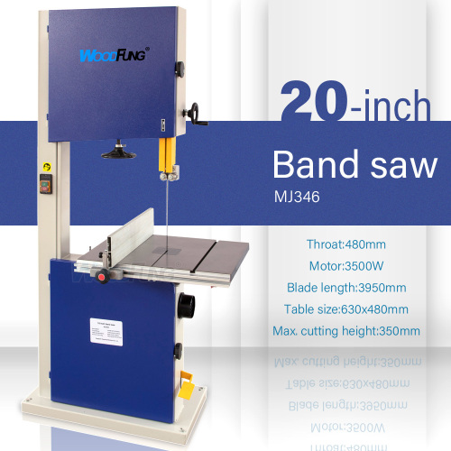 Sierra de cinta MJ346 de 20 pulgadas y 485 mm