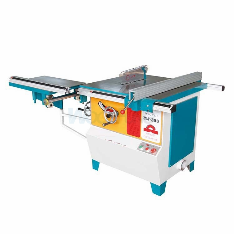 MJ300 Spindle Speed 3800R/MIN Hot Sale Woodworking Machinery Table Sliding Circular Wood Saw Machine