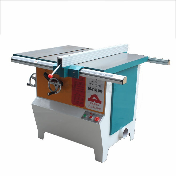 MJ300 Spindle Speed 3800R/MIN Hot Sale Woodworking Machinery Table Sliding Circular Wood Saw Machine