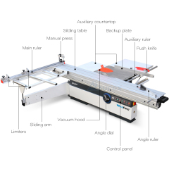 MJ-6132TY 45degree precision table saw