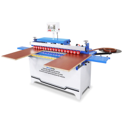 MY-07C pro Mini Automatic Edge Banding Machine Gluing Trimming End Cutting Buffing Dust Collection Straight MDF Automatic Feeding Edge Bander