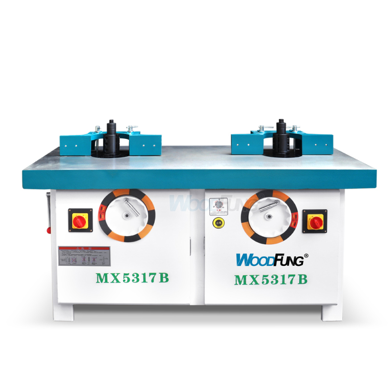 MX5317B Woodworking Spindle Moulder Machine Tilt Wood Two Spindle Moulder two axis end milling machine
