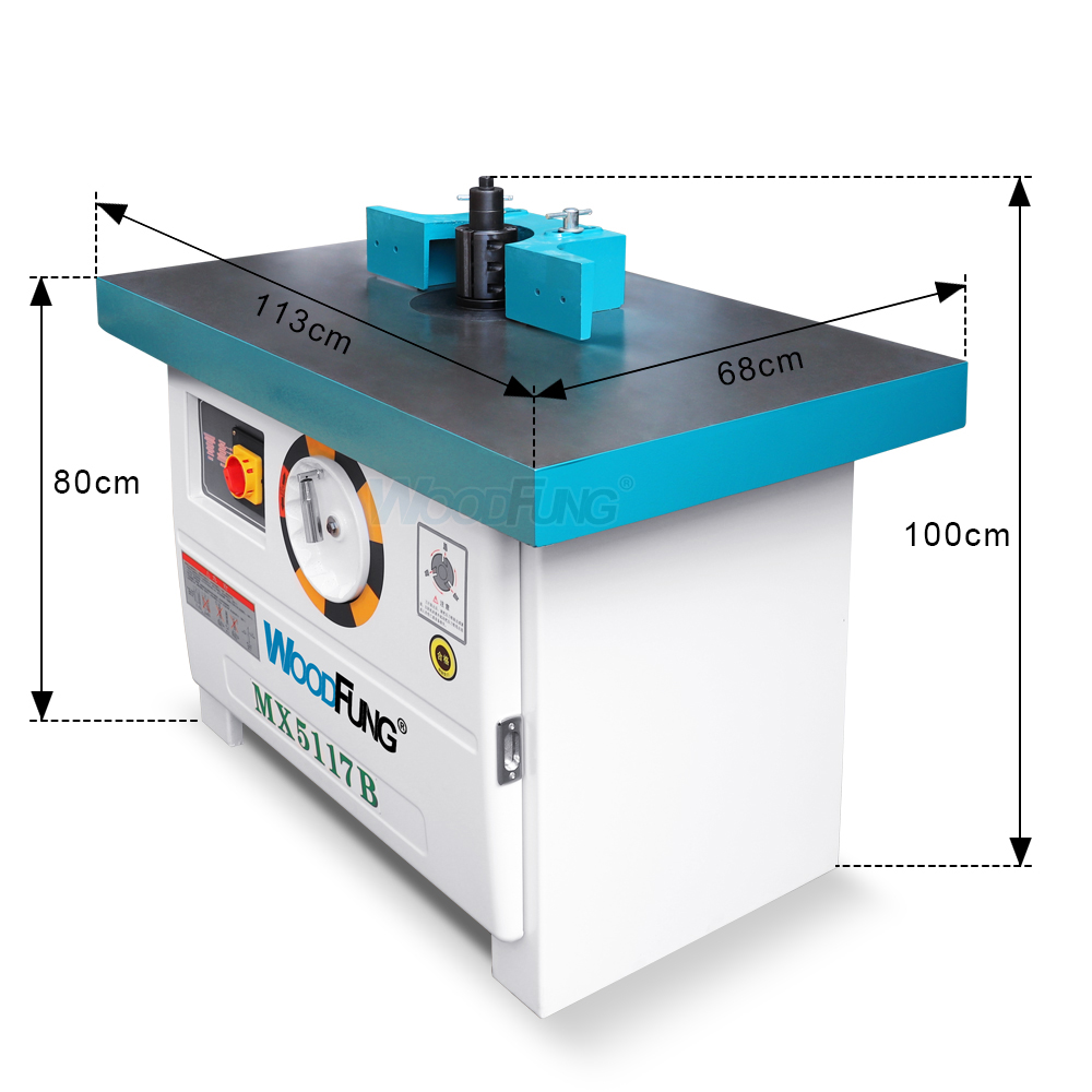 Mx5117b Woodworking Sliding Table Milling Moulding Router Vertical Spindle Moulder Shaper Machine