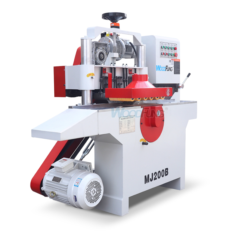 MJ200B automatic panel multi-blade woodworking saw wooden cutting longitudinal sawing machine