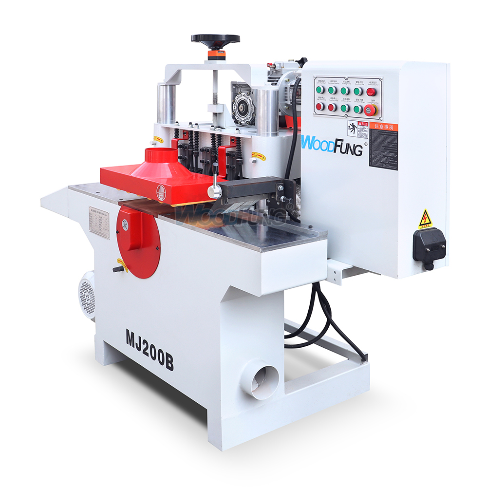 MJ200B automatic panel multi-blade woodworking saw wooden cutting longitudinal sawing machine