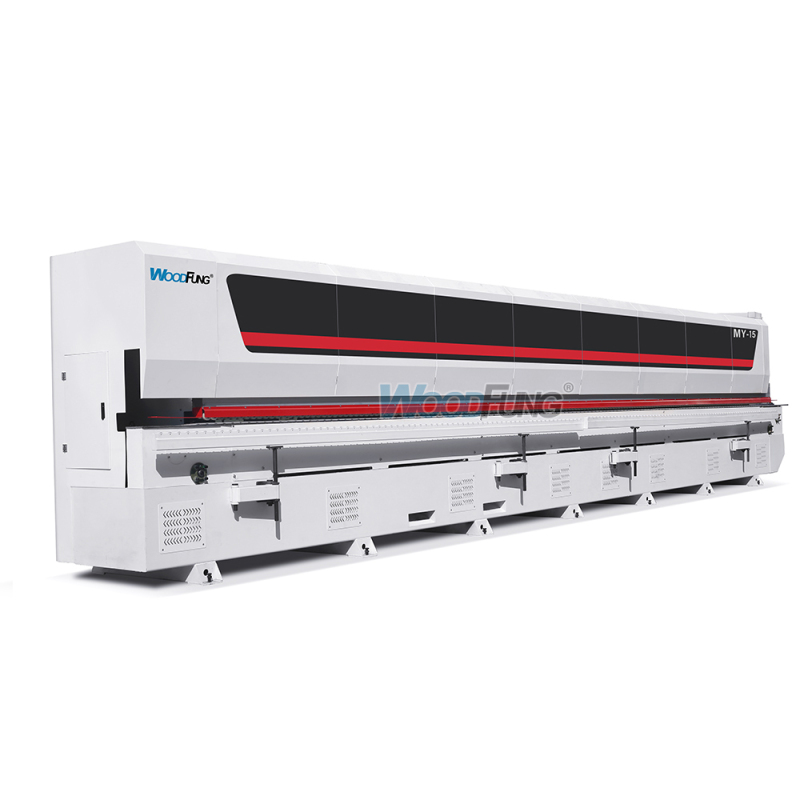 WOODFUNG MY15 Full Automatic China Pre-Milling 16 shapes PVC Soft Forming Edge Banding Machine