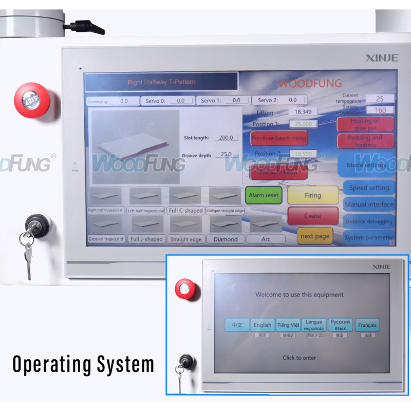 WOODFUNG MY15 Full Automatic China Pre-Milling 16 shapes PVC Soft Forming Edge Banding Machine
