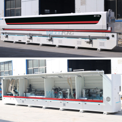 WOODFUNG MY15 Full Automatic China Pre-Milling 16 shapes PVC Soft Forming Edge Banding Machine