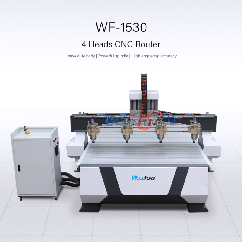 Высококачественный станок с ЧПУ WF-1530, деревообрабатывающий фрезерный станок с ЧПУ, изготовление знаков и мебели