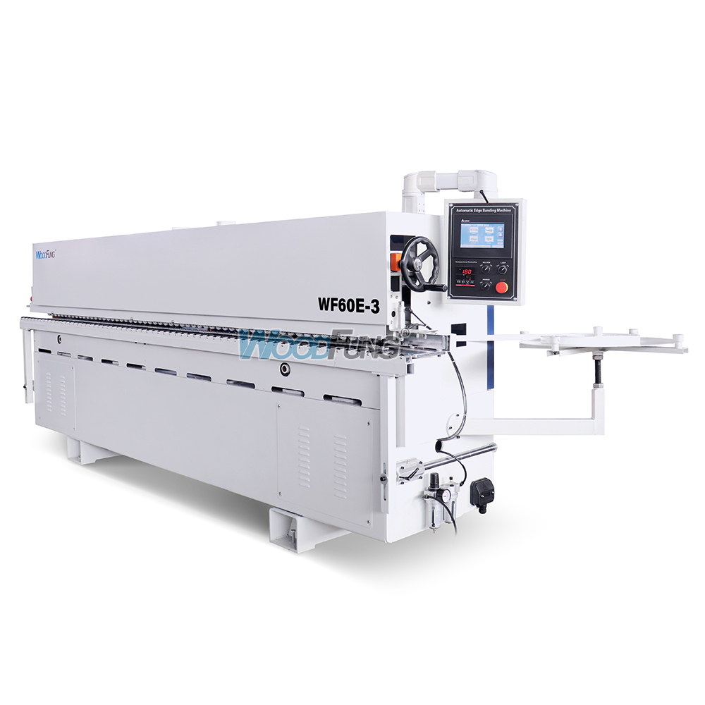 WF60E-3 woodworking machinery fully compact automatic pvc scarping wood veneer Edge bander mdf edge bander for furnuiture with fast speed 18m/min,and machine length 3m length