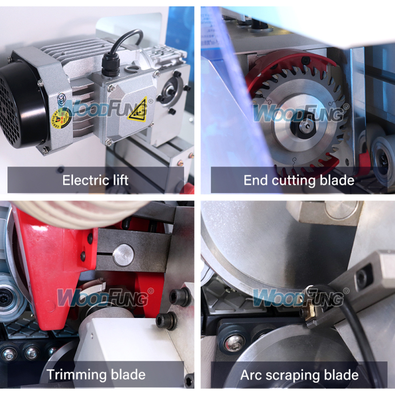 WF60E-3 woodworking machinery fully compact automatic pvc scarping wood veneer Edge bander mdf edge bander for furnuiture with fast speed 18m/min,and machine length 3m length