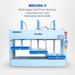 MH1250-3 50T wooden door hydraulic cold press machine for plywood