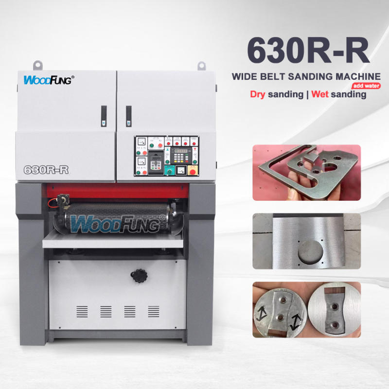 WFR-RP 630 Lijadora de mdf para piso de madera de banda ancha de servicio pesado para madera